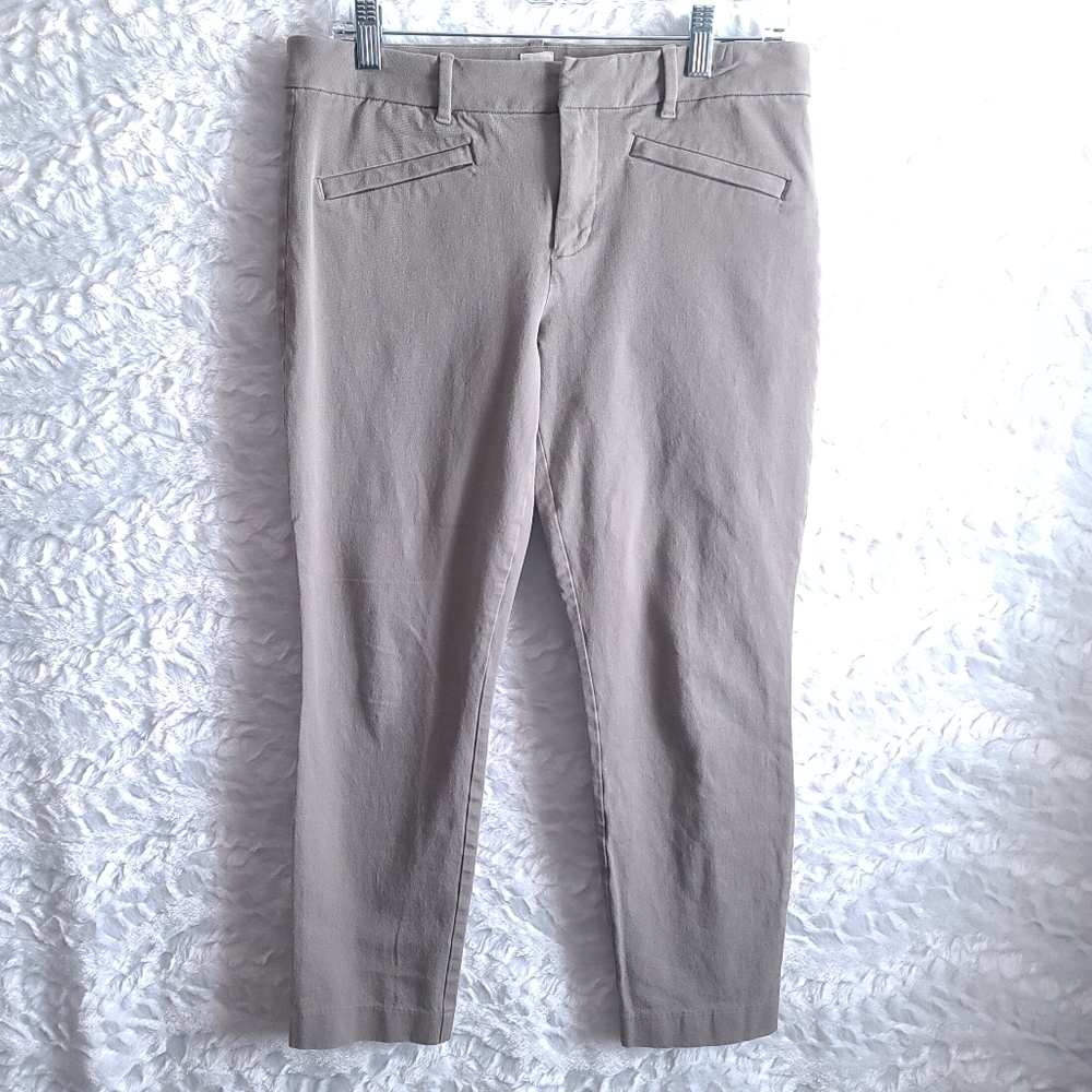 Gap Ankle Skinny Pants Beige Size 10 - Picture 6 of 6